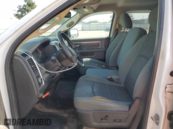 2016 Ram 1500 Big Horn with VIN 1C6RR7GT2GS208568, listed as a Copart auction lot 57487705 with 186,148 mi miles and Clean title. Bid and sale history available at DreamBid. Image 7.