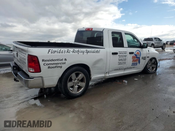 2020 Ram 1500 Classic Tradesman with VIN 1C6RR6FT8LS120923, listed as a Copart auction lot 84403894 with 151,630 mi miles and Salvage Title. Bid and sale history available at carsss.com. Image 3.