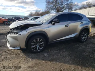 2016 Lexus NX 200t with VIN JTJYARBZ4G2046118, listed as a Copart auction lot 37152073 with 83,494 mi miles. Bid and sale history available at carsss.com. Image 1.