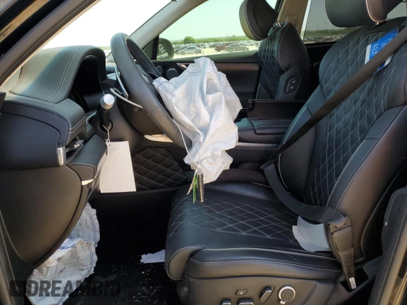 2023 Genesis GV80 z VIN KMUHCESCXPU127305, wystawiony jako Copart lot #52455365 z przebiegiem 17 829 mil mil oraz Szkoda całkowita • Salvage title. Historia ofert i sprzedaży dostępna na DreamBid. Obrazek 7.