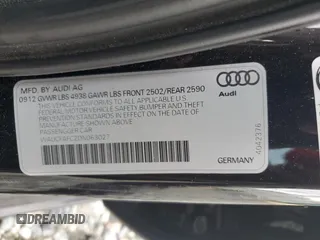 2013 Audi A6 2.0T Premium with VIN WAUCFAFC2DN063027, listed as a Copart auction lot 64134844 with 139,684 mi miles and Salvage Title. Bid and sale history available at carsss.com. Image 12.