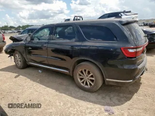 2015 Dodge Durango SXT with VIN 1C4RDHAGXFC695097, listed as a Copart auction lot 61503785 with 210,649 mi miles and Clean title. Bid and sale history available at DreamBid. Image 2.
