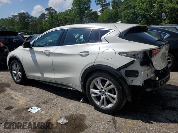 2017 Infiniti QX30 Premium with VIN SJKCH5CPXHA036311, listed as a Copart auction lot 56222825 with 145,752 mi miles and Salvage title. Bid and sale history available at DreamBid. Image 2.