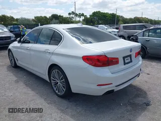 2018 BMW 5 Series 540i with VIN WBAJE5C50JWA96432, listed as a IAAI auction lot 41983684 with 48,955 mi miles and . Bid and sale history available at carsss.com. Image 3.