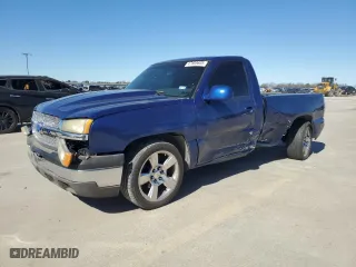 2005 Chevrolet Silverado 1500 Work Truck with VIN 1GCEC14X35Z121828, listed as a Copart auction lot 47805605 with 266,072 mi miles and Salvage Title. Bid and sale history available at carsss.com. Image 1.