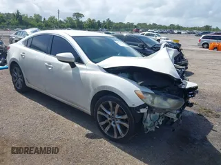 2015 Mazda 6 i Touring with VIN JM1GJ1V5XF1218908, listed as a IAAI auction lot 42449941 with Not provided miles and . Bid and sale history available at DreamBid. Image 1.