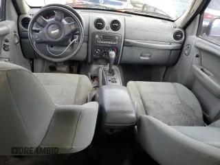 2007 Jeep Liberty Sport with VIN 1J4GK48K87W507123, listed as a Copart auction lot 86527364 with 225,215 mi miles and Salvage Title. Bid and sale history available at DreamBid. Image 8.