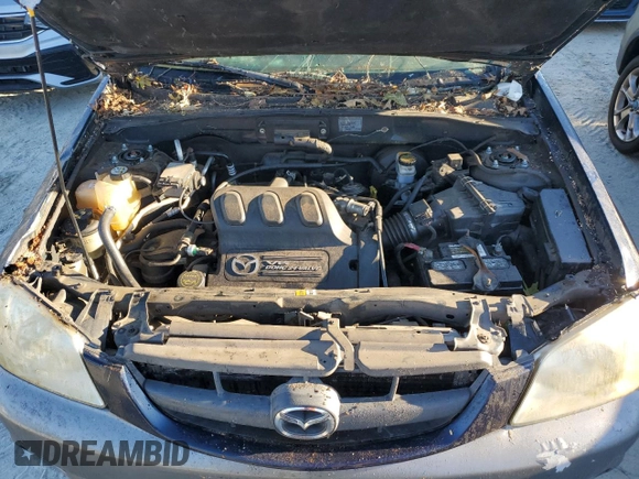 2002 Mazda Tribute LX with VIN 4F2YU09172KM62596, listed as a Copart auction lot 76912034 with 225,892 mi miles and Salvage Title. Bid and sale history available at carsss.com. Image 22.