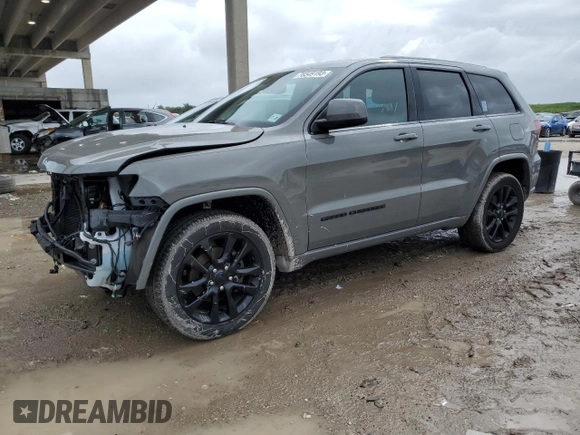 2020 Jeep Grand Cherokee Altitude z VIN 1C4RJFAG5LC386081, wystawiony jako Copart lot #76549193 z przebiegiem 54 147 mil mil oraz Szkoda całkowita • Salvage title. Historia ofert i sprzedaży dostępna na DreamBid. Obrazek 1.