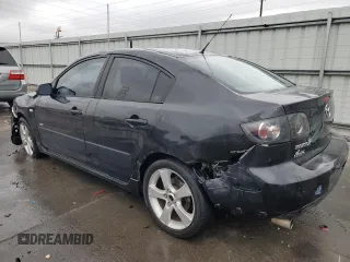 2005 Mazda 3 s with VIN JM1BK323551247446, listed as a Copart auction lot 48338215 with 163,744 mi miles and Salvage Title. Bid and sale history available at carsss.com. Image 2.