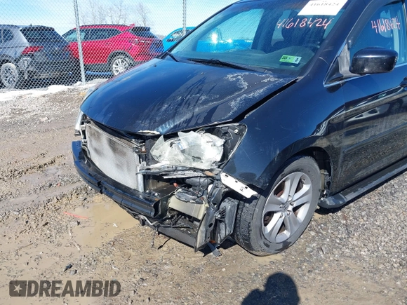 2008 Honda Odyssey Touring with VIN 5FNRL38948B029193, listed as a IAAI auction lot 41618424 with 219,964 mi miles. Bid and sale history available at carsss.com. Image 6.