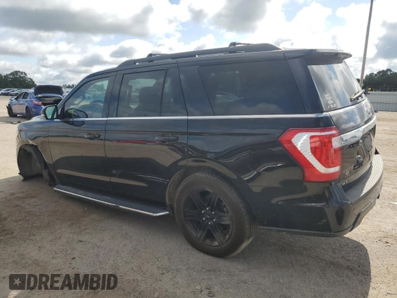 2021 Ford Expedition XLT with VIN 1FMJU1HT9MEA32186, listed as a Copart auction lot 59351615 with 109,205 mi miles and Salvage title. Bid and sale history available at DreamBid. Image 2.