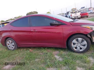 2016 Hyundai Elantra SE with VIN 5NPDH4AE2GH751769, listed as a IAAI auction lot 41928612 with 125,820 mi miles. Bid and sale history available at carsss.com. Image 14.