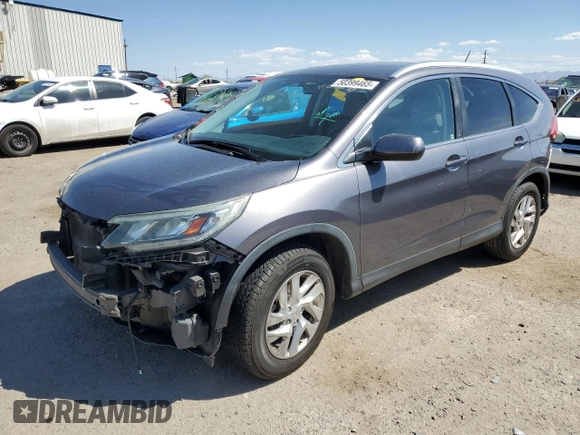 2015 Honda CR-V EX with VIN 5J6RM4H59FL028710, listed as a Copart auction lot 50399465 with 157,256 mi miles and Salvage Title. Bid and sale history available at DreamBid. Image 1.