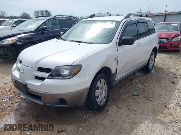 2004 Mitsubishi Outlander LS z VIN JA4LZ31F04U060022, wystawiony jako IAAI lot #41775408 z przebiegiem 83 515 mil mil oraz . Historia ofert i sprzedaży dostępna na DreamBid. Obrazek 2.