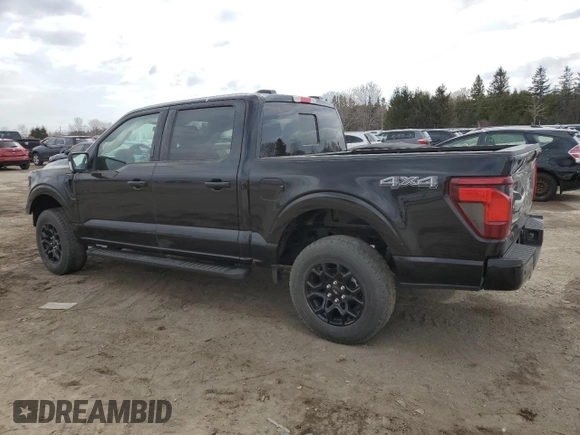 2024 Ford F-150 XLT with VIN 1FTEW3LP8RKD69396, listed as a Copart auction lot 45628915 with 831 mi miles and Salvage Title. Bid and sale history available at carsss.com. Image 2.