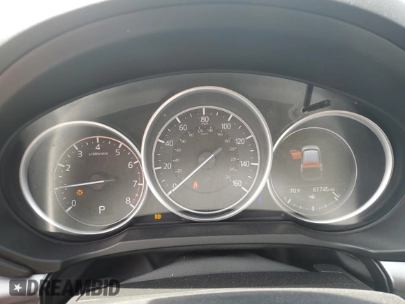 2018 Mazda CX-5 Touring with VIN JM3KFBCM0J0431285, listed as a Copart auction lot 53919695 with 61,745 mi miles and Salvage Title. Bid and sale history available at carsss.com. Image 9.