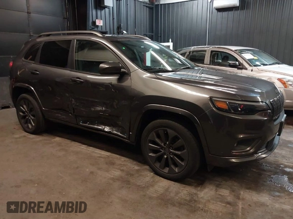 2019 Jeep Cherokee Limited with VIN 1C4PJMDXXKD354324, listed as a IAAI auction lot 41834774 with 55,107 mi miles and . Bid and sale history available at DreamBid. Image 1.
