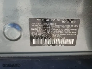 2010 Subaru Forester 2.5X with VIN JF2SH6AC3AH740501, listed as a Copart auction lot 50640715 with 185,906 mi miles and Salvage Title. Bid and sale history available at carsss.com. Image 13.