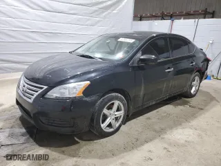 2014 Nissan Sentra S with VIN 3N1AB7AP3EL609874, listed as a Copart auction lot 47662315 with 117,273 mi miles and Salvage Title. Bid and sale history available at carsss.com. Image 1.