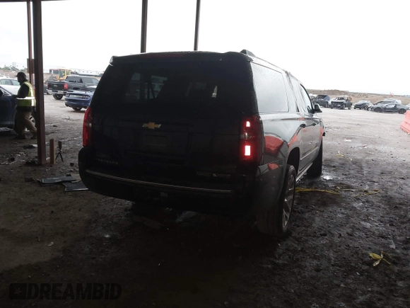 2018 Chevrolet Suburban Premier with VIN 1GNSCJKC0JR186401, listed as a IAAI auction lot 42180538 with 45,815 mi miles and . Bid and sale history available at DreamBid. Image 4.