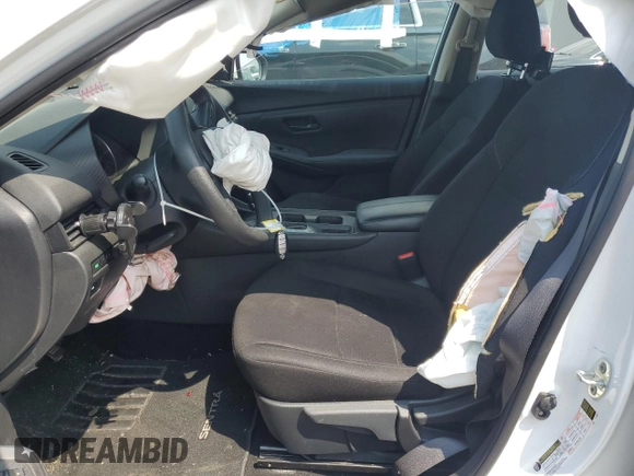 2024 Nissan Sentra S with VIN 3N1AB8BVXRY220113, listed as a Copart auction lot 60719205 with Not provided miles and Salvage title. Bid and sale history available at DreamBid. Image 7.