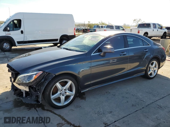 2016 Mercedes-Benz CLS with VIN WDDLJ6HB8GA185086, listed as a Copart auction lot 79731944 with 88,340 mi miles and Salvage Title. Bid and sale history available at carsss.com. Image 1.
