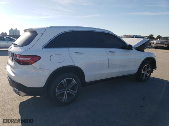 2018 Mercedes-Benz GLC with VIN WDC0G4JB1JV021988, listed as a Copart auction lot 82332294 with 134,143 mi miles and Salvage Title. Bid and sale history available at carsss.com. Image 3.