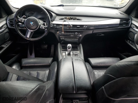 2016 BMW X6 xDrive35i with VIN 5UXKU2C55G0N83108, listed as a Copart auction lot 84905164 with 0 mi miles and Salvage Title. Bid and sale history available at carsss.com. Image 8.