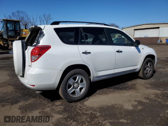 2008 Toyota RAV4 with VIN JTMBD33V786070495, listed as a Copart auction lot 52466315 with 223,965 mi miles and Salvage Title. Bid and sale history available at carsss.com. Image 3.