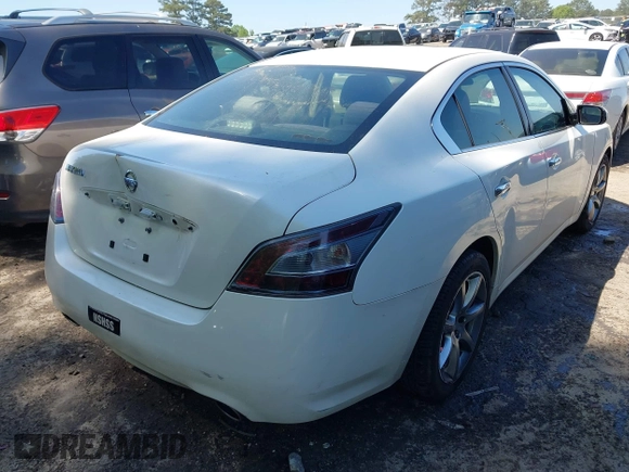 2014 Nissan Maxima S with VIN 1N4AA5AP3EC487524, listed as a IAAI auction lot 42069040 with 178,024 mi miles and . Bid and sale history available at DreamBid. Image 4.