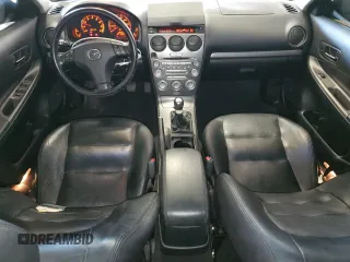 2005 Mazda 6 Sport S with VIN 1YVHP80D555M50599, listed as a Copart auction lot 46394155 with 98,392 mi miles and Salvage Title. Bid and sale history available at DreamBid. Image 8.