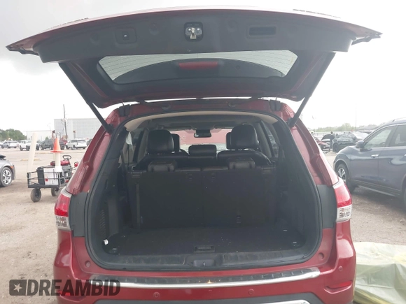 2014 Nissan Pathfinder SV with VIN 5N1AR2MN2EC615825, listed as a IAAI auction lot 41920321 with 167,506 mi miles. Bid and sale history available at carsss.com. Image 19.