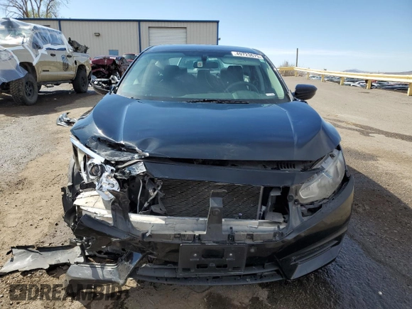 2017 Honda Civic Sedan LX with VIN 19XFC2F54HE009643, listed as a Copart auction lot 49723675 with 63,423 mi miles and Salvage Title. Bid and sale history available at carsss.com. Image 5.