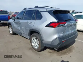 2021 Toyota RAV4 XLE with VIN 2T3W1RFV2MC172029, listed as a IAAI auction lot 41861810 with 78,024 mi miles. Bid and sale history available at carsss.com. Image 3.
