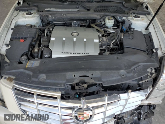 2008 Cadillac DTS 1SC with VIN 1G6KD57Y58U103993, listed as a Copart auction lot 52438535 with 42,975 mi miles and Salvage Title. Bid and sale history available at carsss.com. Image 12.