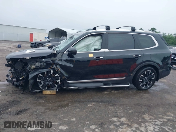 2024 Kia Telluride SX Prestige X-Pro with VIN 5XYP5DGC7RG435855, listed as a IAAI auction lot 42379329 with Not provided miles and . Bid and sale history available at DreamBid. Image 14.