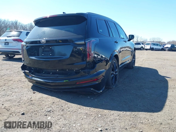 2022 Cadillac XT6 Sport with VIN 1GYKPGRS3NZ143717, listed as a IAAI auction lot 41758715 with 49,083 mi miles. Bid and sale history available at carsss.com. Image 18.