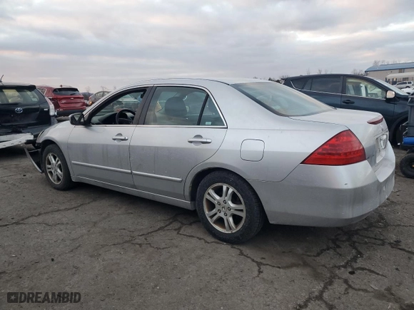 2006 Honda Accord Sdn LX SE with VIN 1HGCM56366A081042, listed as a Copart auction lot 88640225 with 188,604 mi miles and Salvage Title. Bid and sale history available at carsss.com. Image 2.