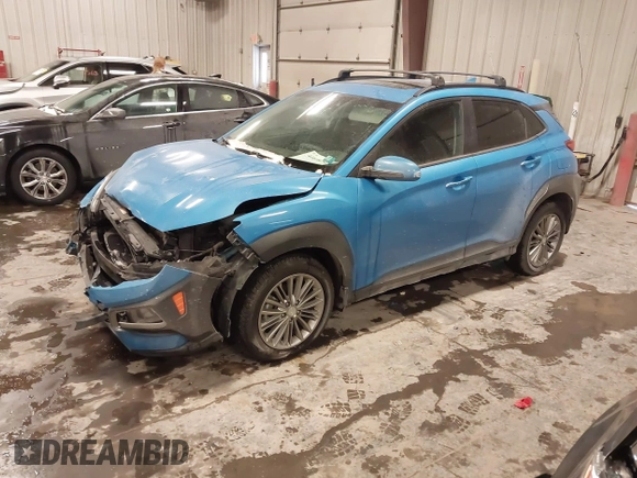 2020 Hyundai Kona SEL Plus with VIN KM8K6CAA8LU546800, listed as a IAAI auction lot 41618252 with 45,671 mi miles and . Bid and sale history available at DreamBid. Image 18.