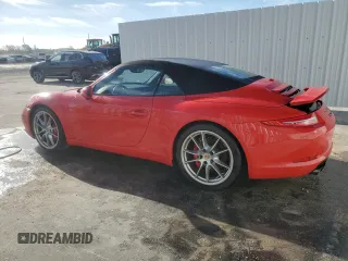 2012 Porsche 911 Carrera S with VIN WP0CB2A92CS154492, listed as a Copart auction lot 74218184 with 0 mi miles and Salvage Title. Bid and sale history available at carsss.com. Image 2.
