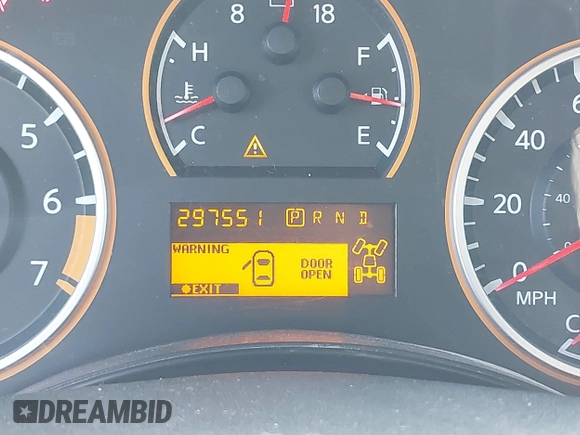 2010 Nissan Titan XE with VIN 1N6BA0EJ5AN304045, listed as a IAAI auction lot 41794718 with 297,551 mi miles. Bid and sale history available at carsss.com. Image 15.