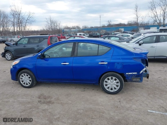 2017 Nissan Versa Sedan SV with VIN 3N1CN7AP2HL876265, listed as a IAAI auction lot 41899084 with 104,833 mi miles. Bid and sale history available at carsss.com. Image 15.