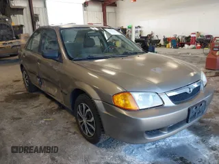 2000 Mazda Protege DX with VIN JM1BJ2225Y0278677, listed as a IAAI auction lot 42056816 with 188,552 mi miles and . Bid and sale history available at DreamBid. Image 1.