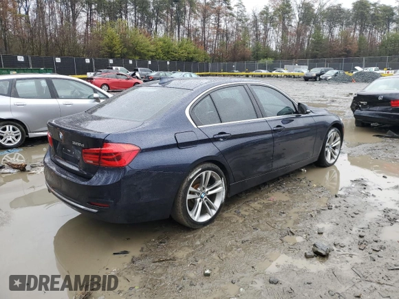 2017 BMW 3 Series 328d xDrive with VIN WBA8F1C33HK898085, listed as a Copart auction lot 70164702 with 67,403 mi miles and . Bid and sale history available at DreamBid. Image 3.