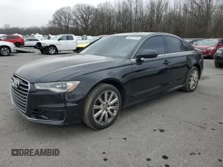 2016 Audi A6 2.0T Premium with VIN WAUCFAFC8GN165601, listed as a Copart auction lot 46472175 with 171,037 mi miles and Clean Title. Bid and sale history available at carsss.com. Image 1.