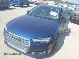 2018 Audi A4 Premium Plus with VIN WAULMAF47JN002184, listed as a IAAI auction lot 40038594 with 164,561 mi miles. Bid and sale history available at carsss.com. Image 17.