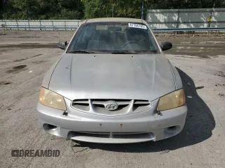 2002 Hyundai Accent GL with VIN KMHCG35C62U170660, listed as a Copart auction lot 49396344 with 145,942 mi miles and Salvage Title. Bid and sale history available at carsss.com. Image 5.