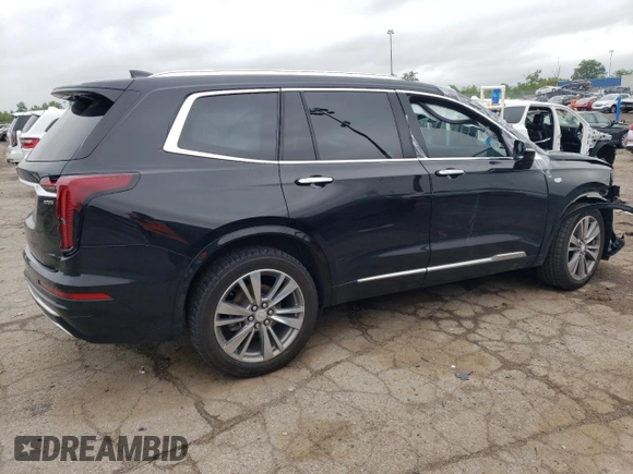2021 Cadillac XT6 Premium Luxury with VIN 1GYKPDRS9MZ209989, listed as a Copart auction lot 64770124 with 90,115 mi miles and Non Repairable. Bid and sale history available at carsss.com. Image 3.