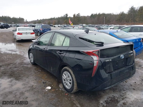 2016 Toyota Prius Two with VIN JTDKBRFU2G3523028, listed as a IAAI auction lot 41709054 with 101,496 mi miles. Bid and sale history available at carsss.com. Image 3.